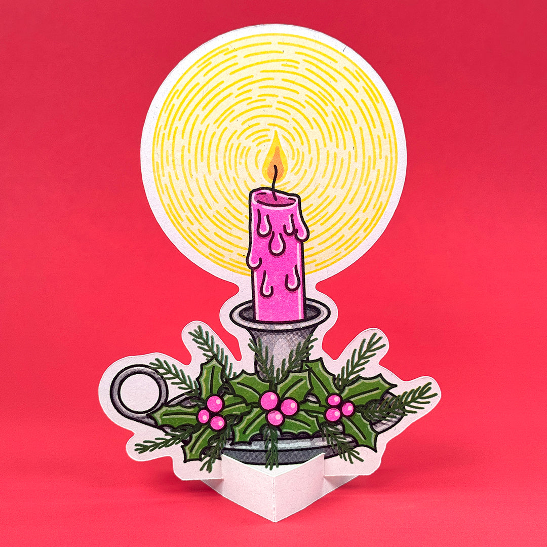 Christmas Candle Decoration