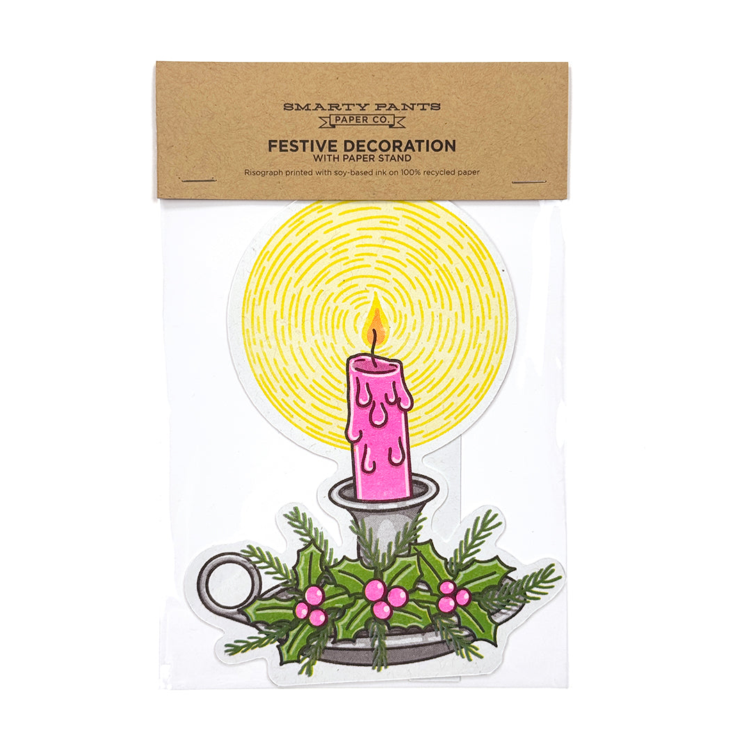 Christmas Candle Decoration