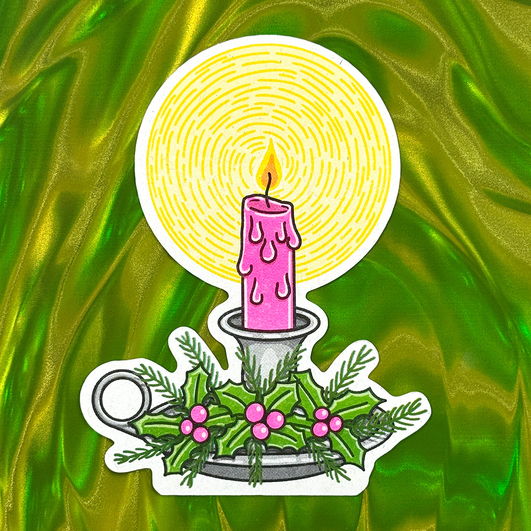 Christmas Candle Decoration