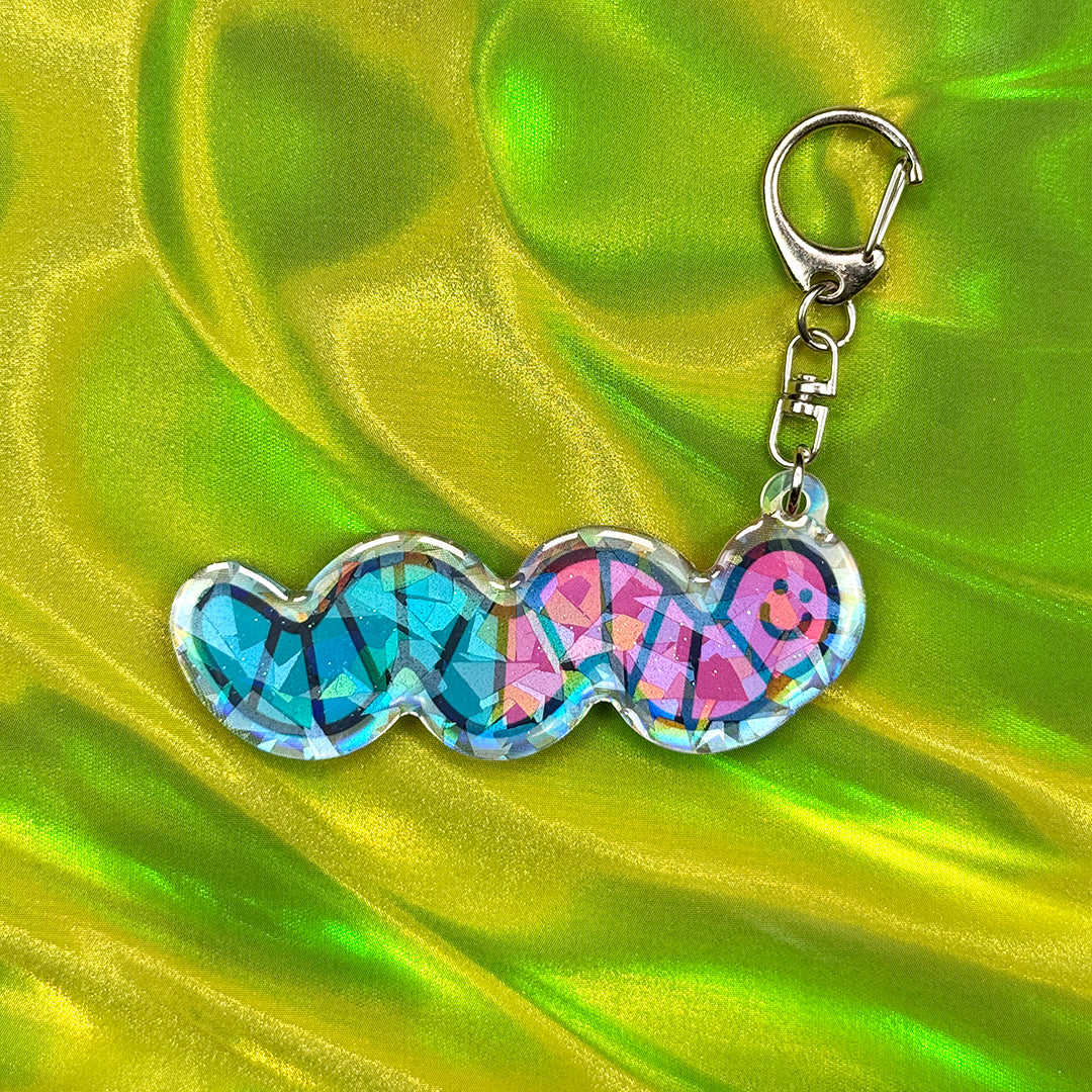 Gummy Worm Keychain
