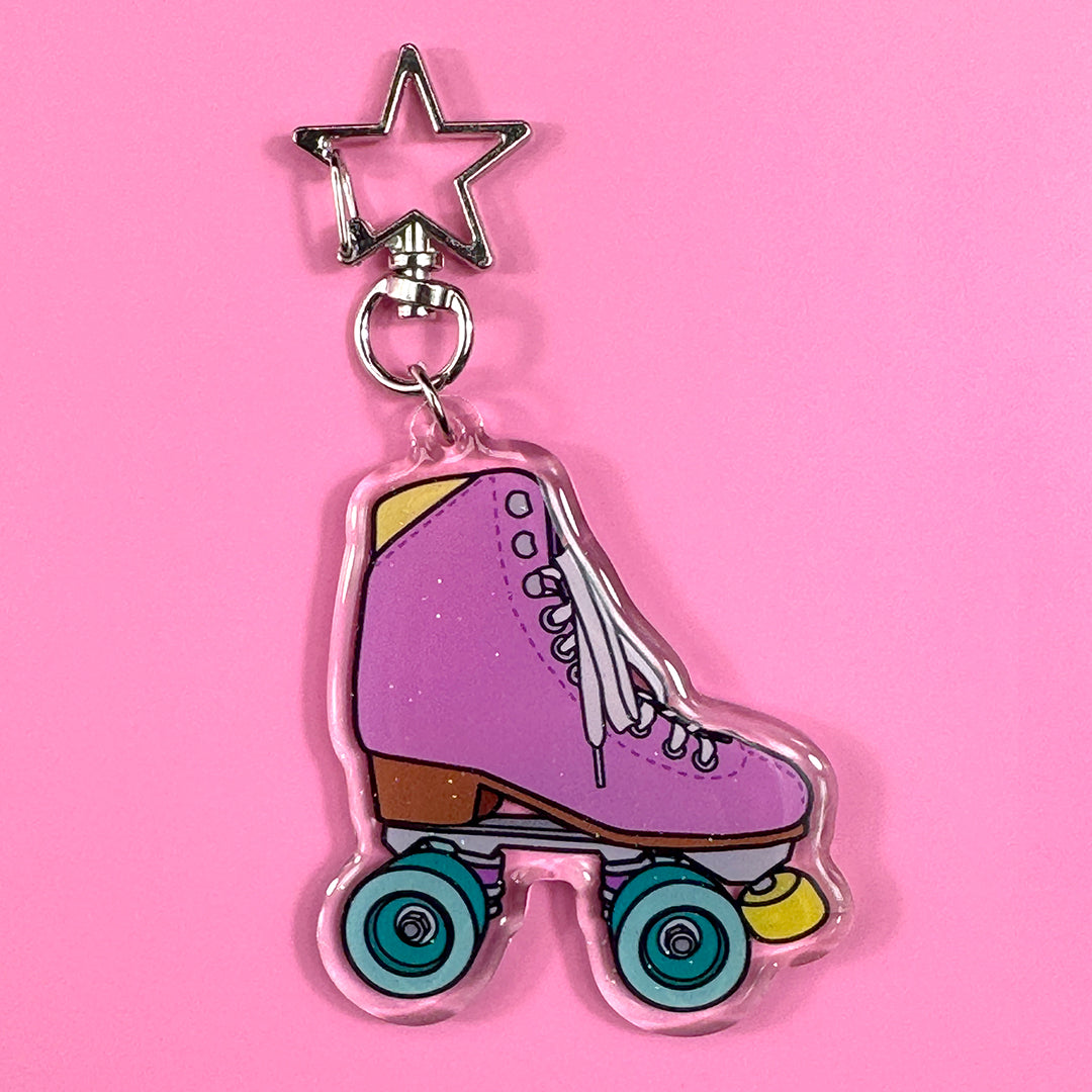 Roller Skate Keychain