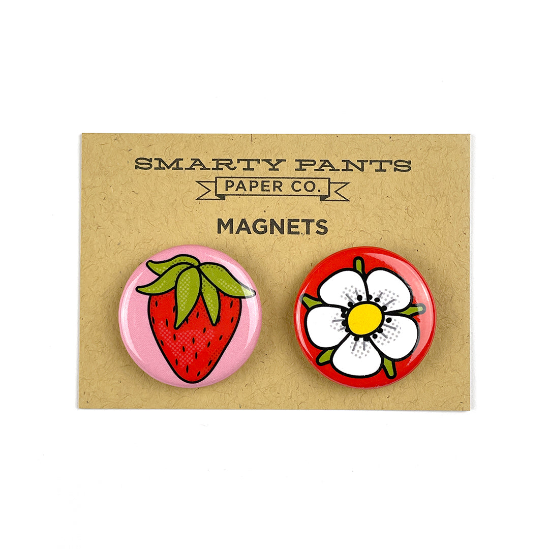 Strawberry Magnet Set
