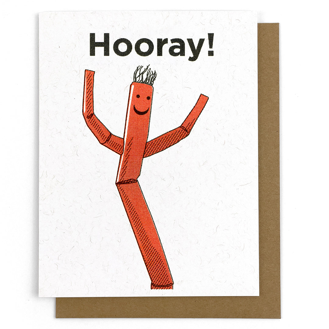 Hooray Note Card