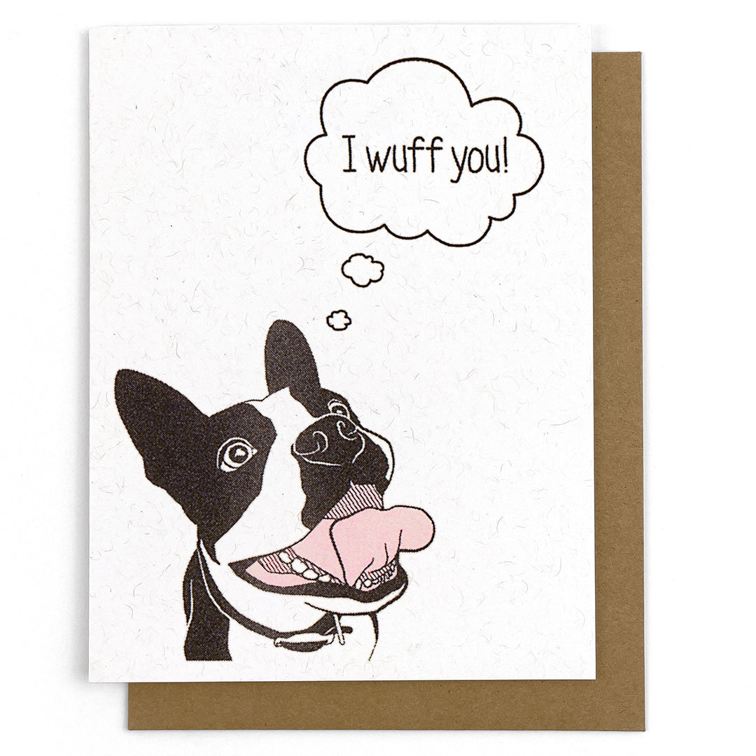 Wuff You Card