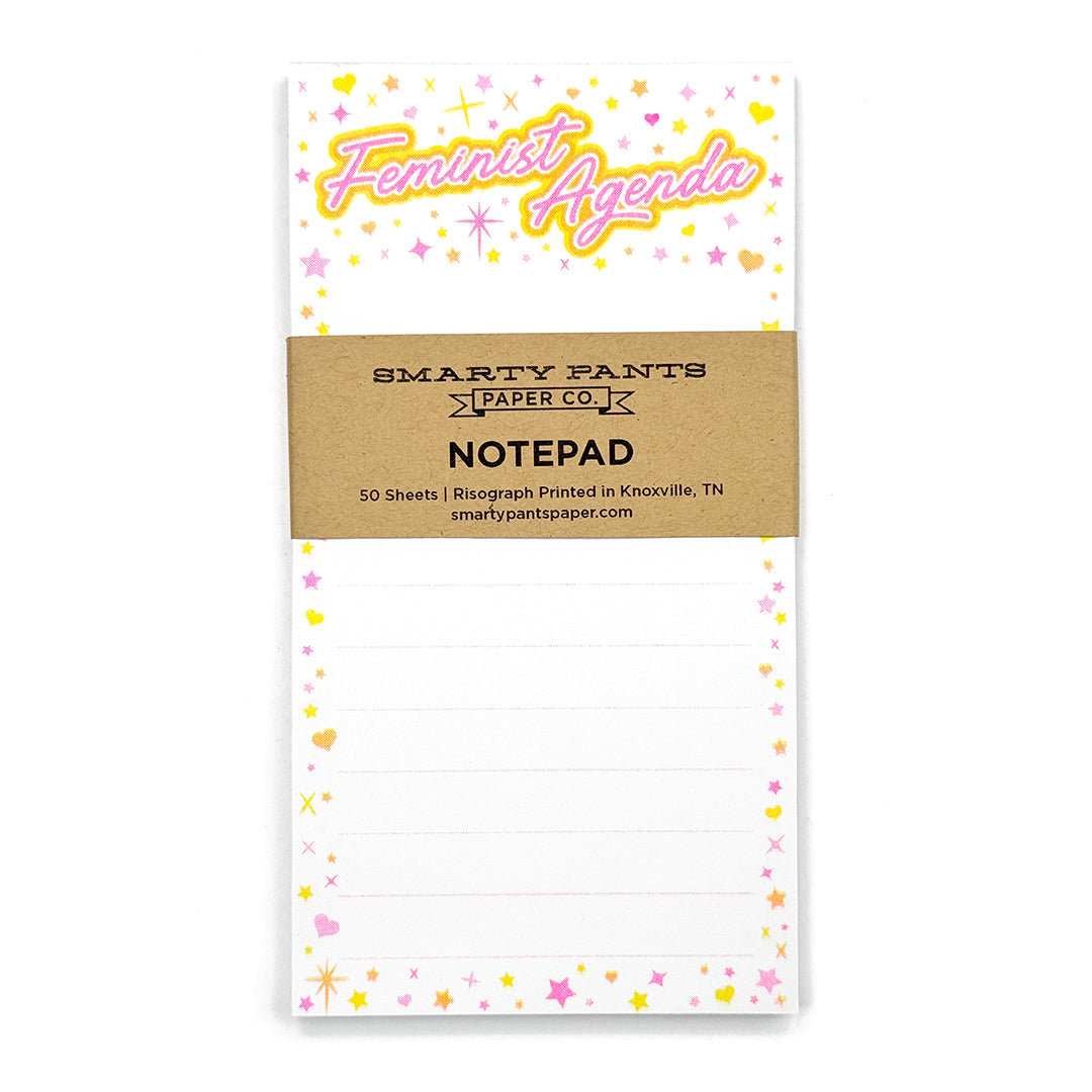 Feminist Agenda Notepad