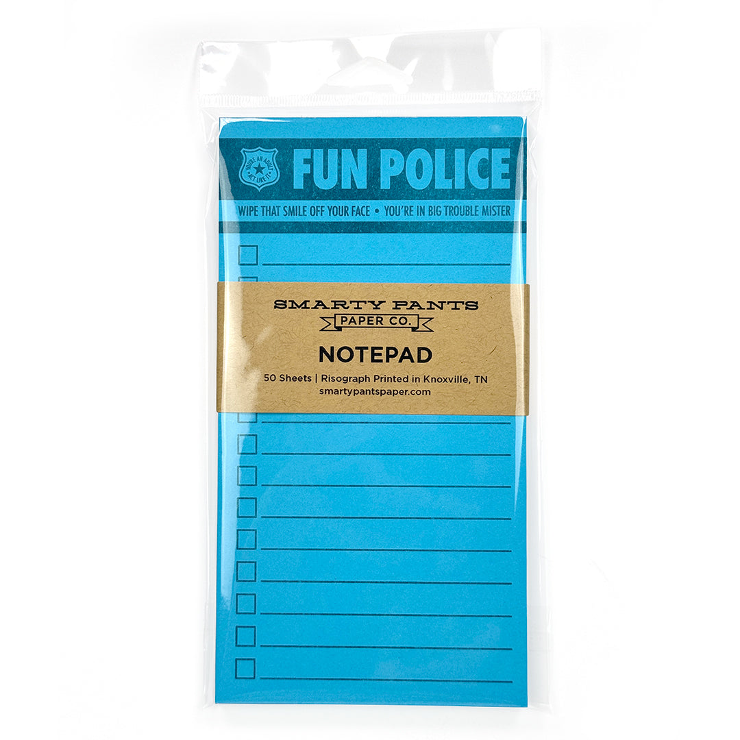 Fun Police Notepad