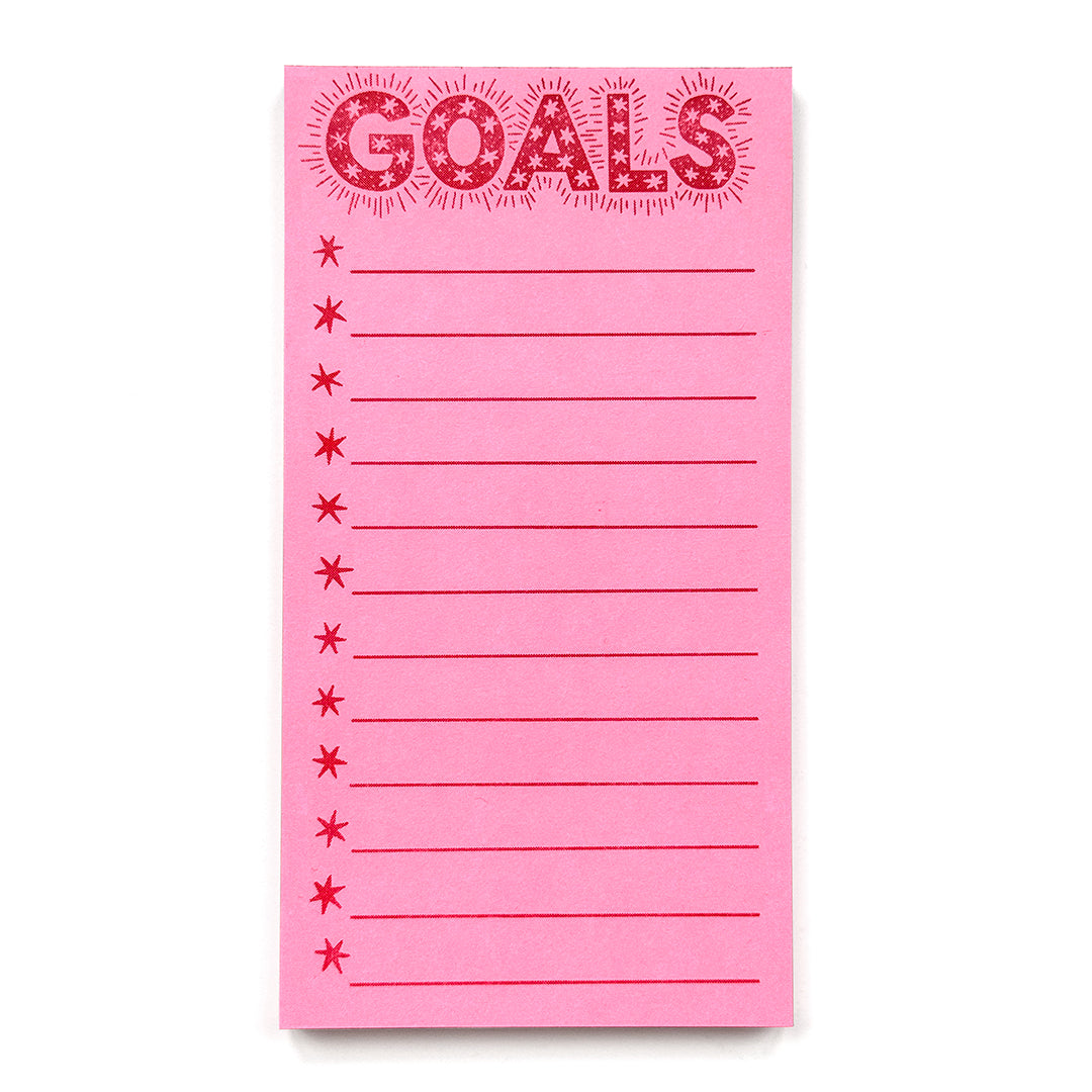 Goals Notepad
