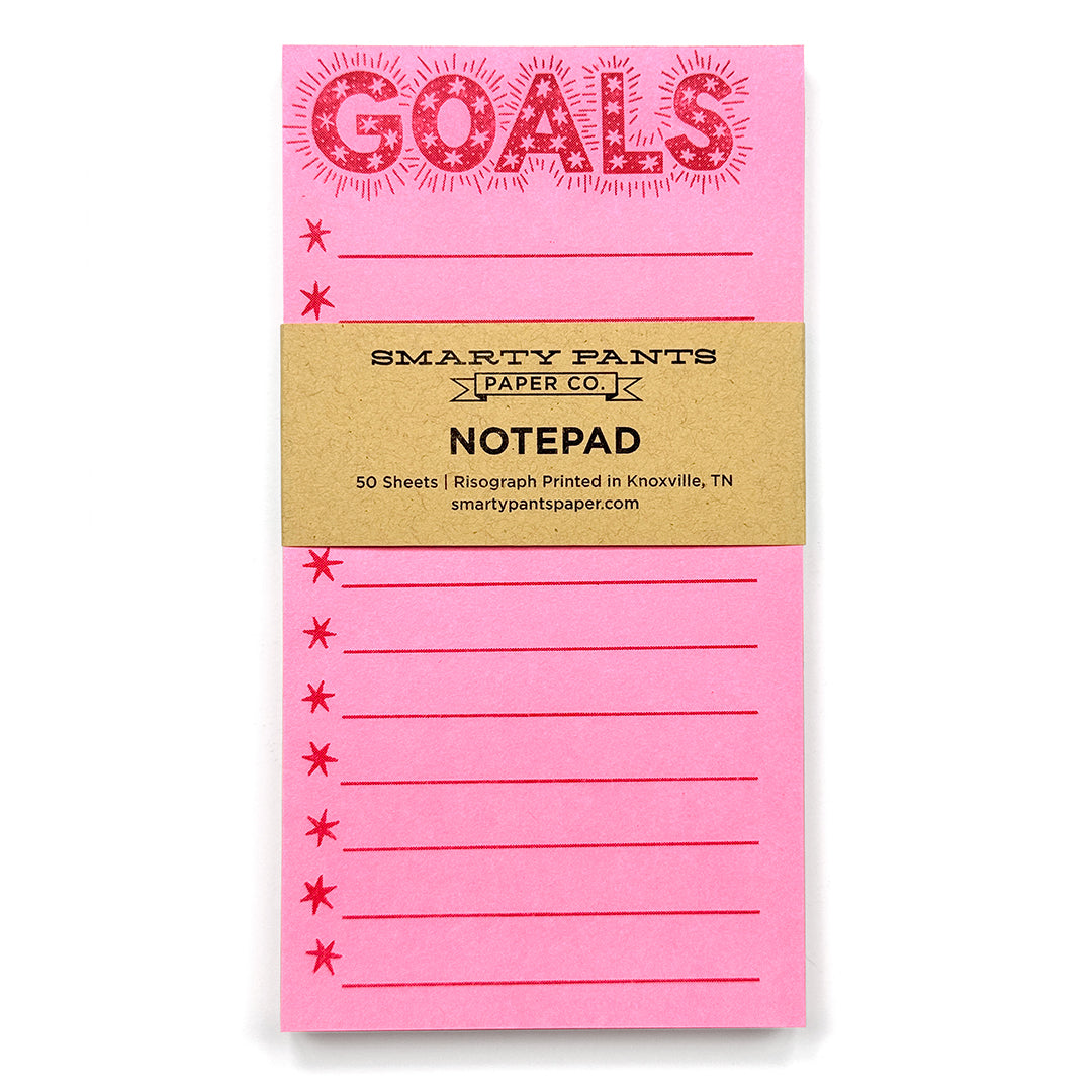 Goals Notepad