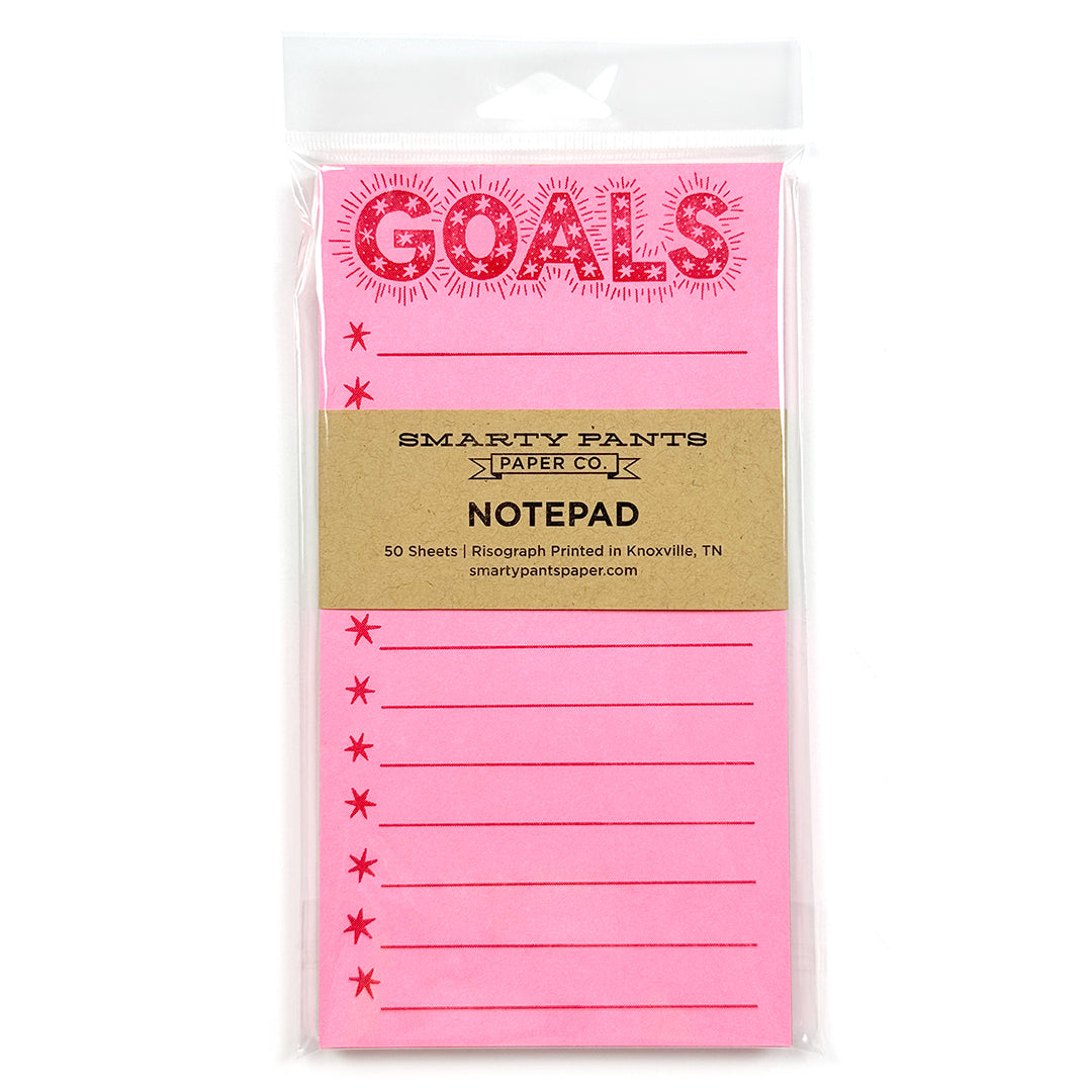 Goals Notepad