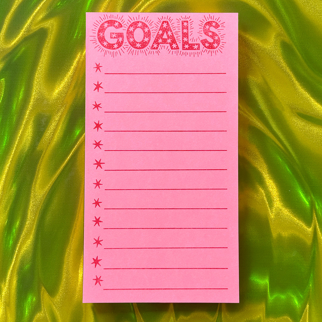 Goals Notepad