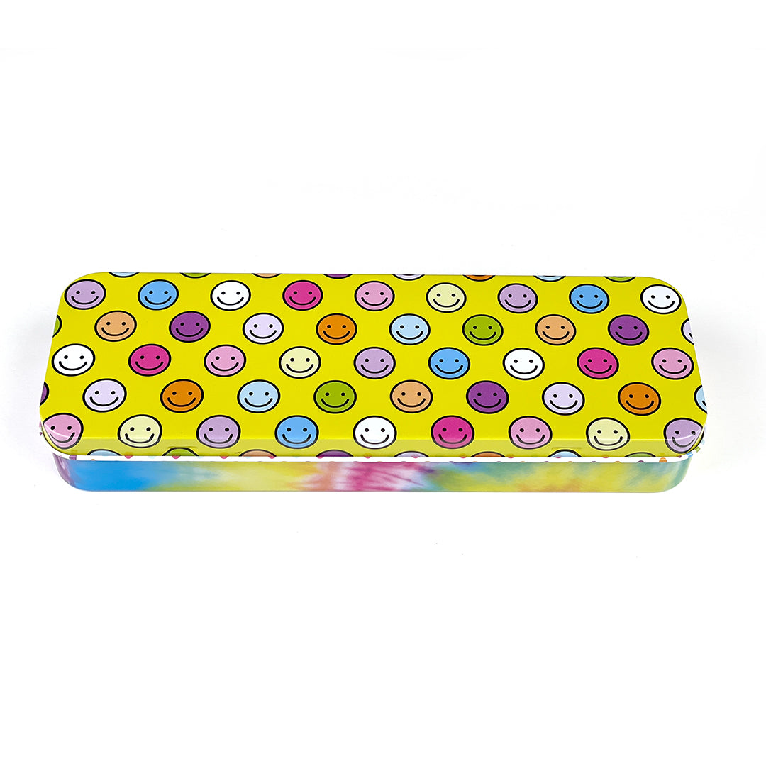 Tie Dye Metal Pencil Case