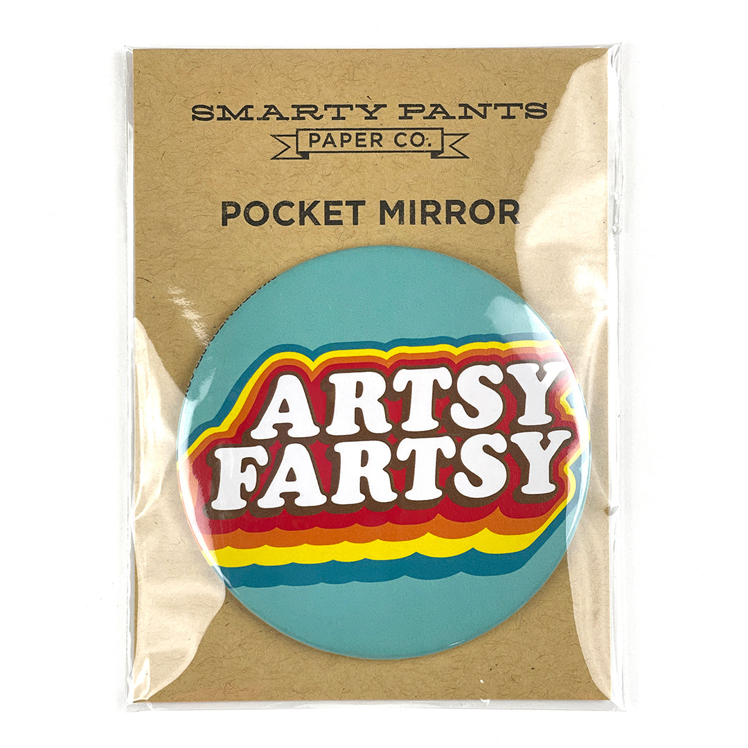 Artsy Fartsy Pocket Mirror