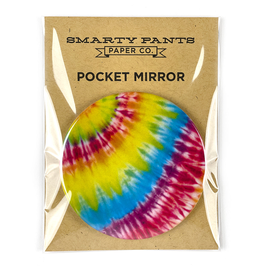 Tie Dye pocket mirror