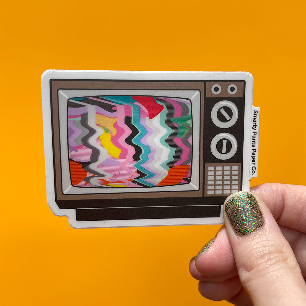 Direct Tv Sticker Retro Vintage Television Waterproof Sticker