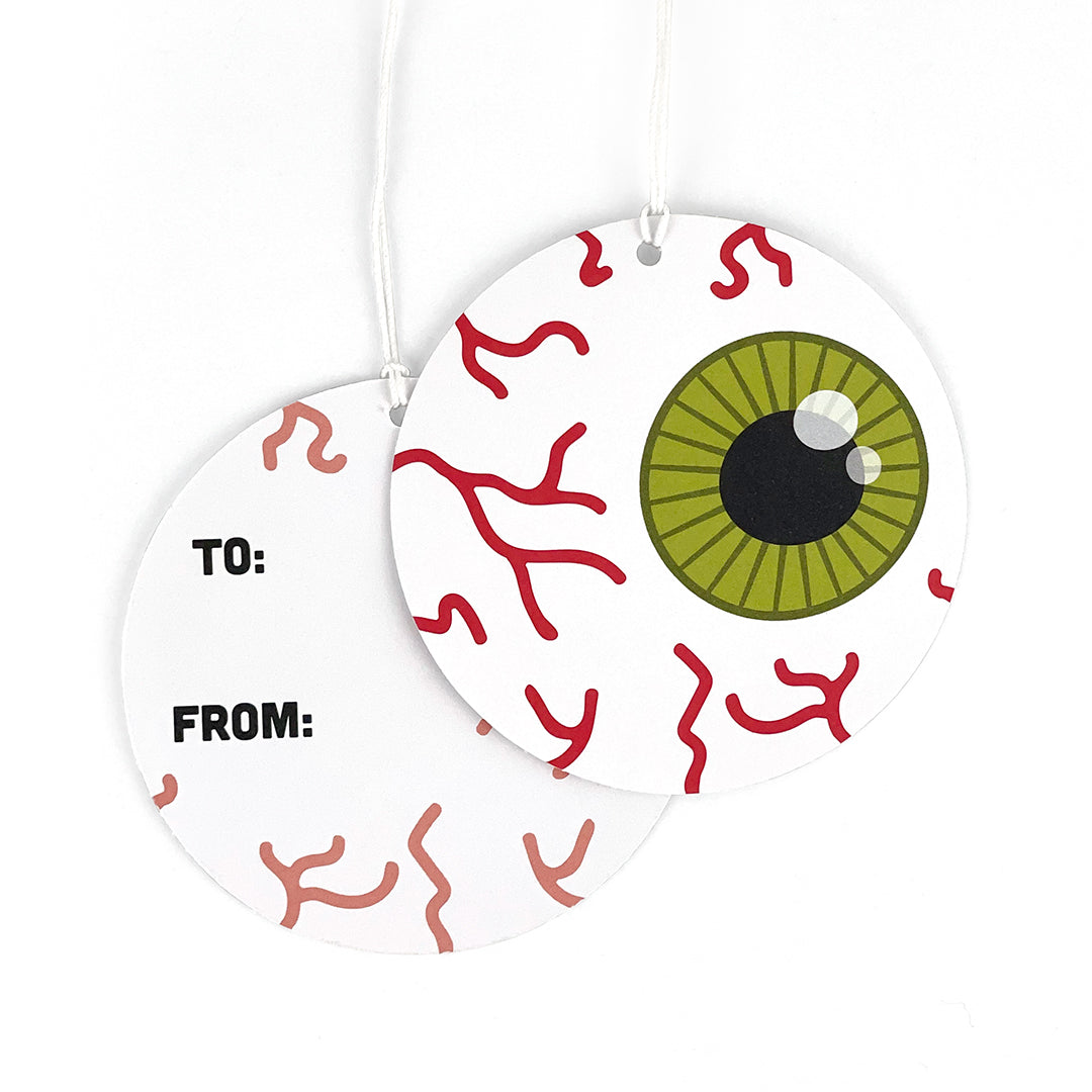 Eyeball Gift Tags