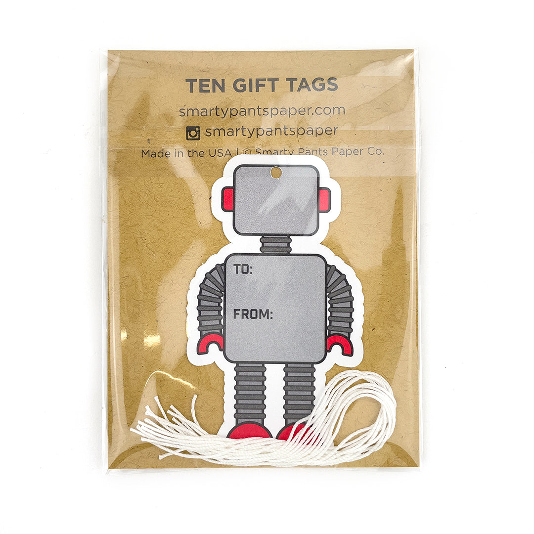 Robot Gift Tags