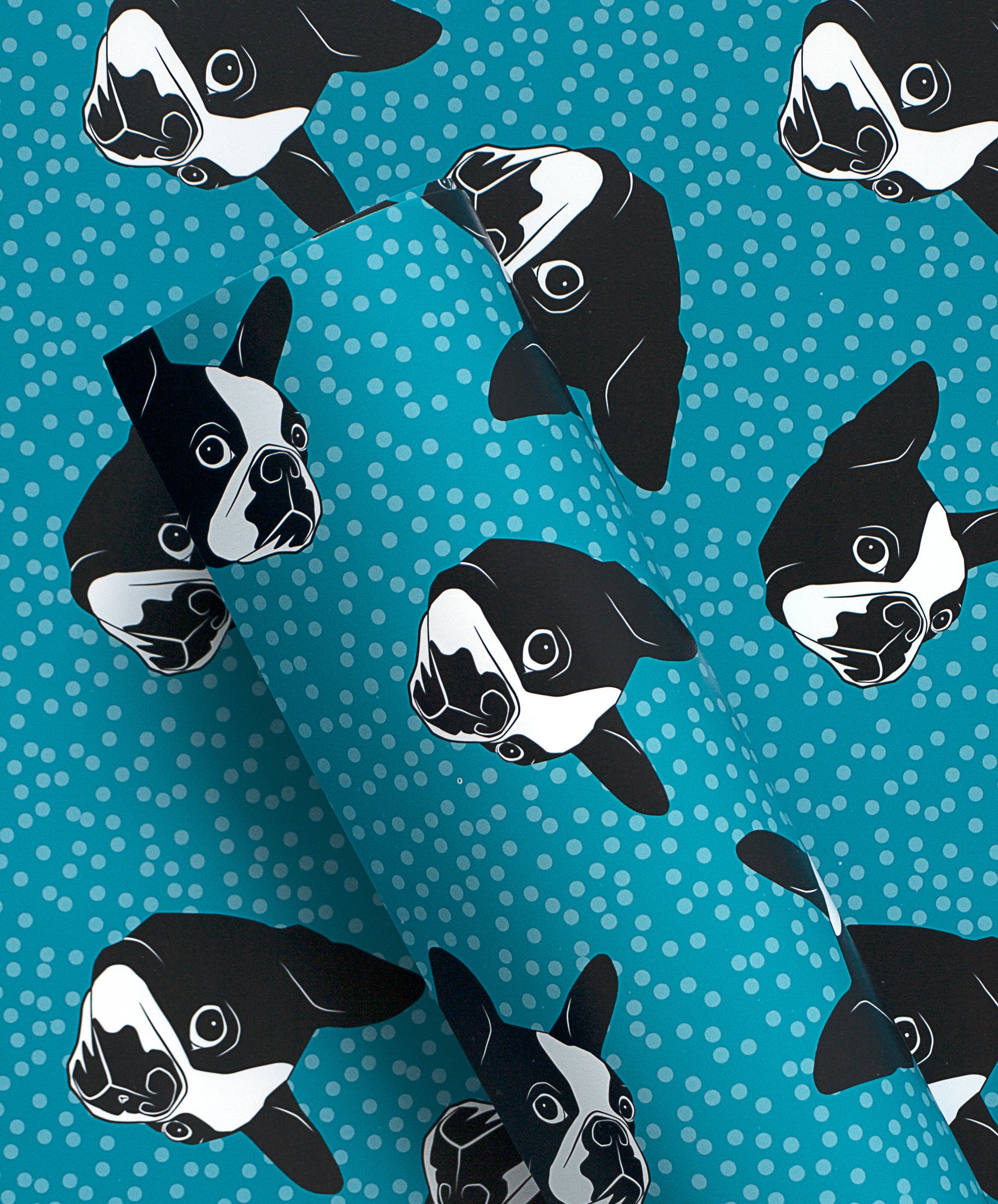 Boston Terriers Wrapping Paper