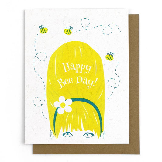Happy Bee Day Card
