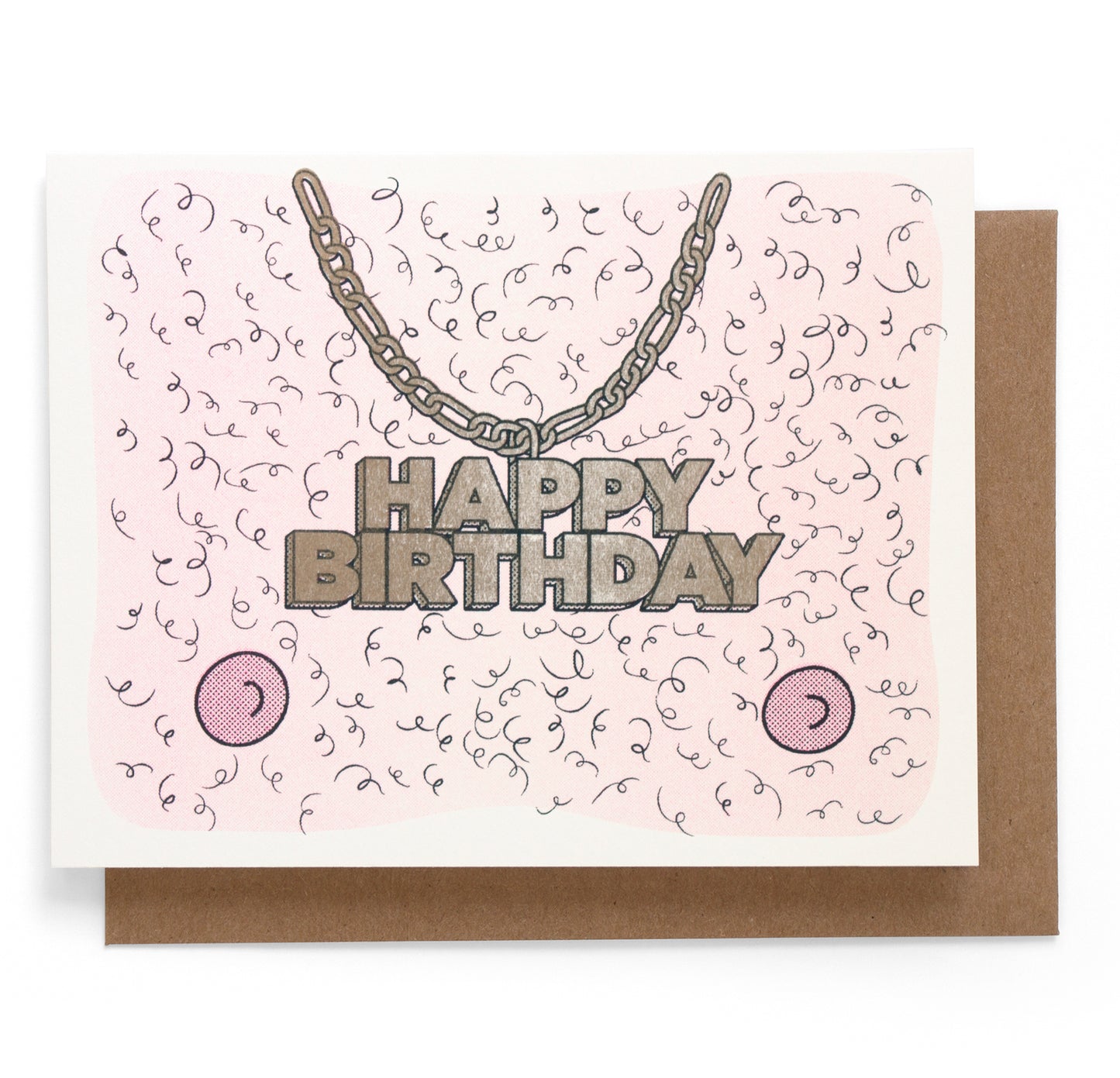 Hairy Birthday Card