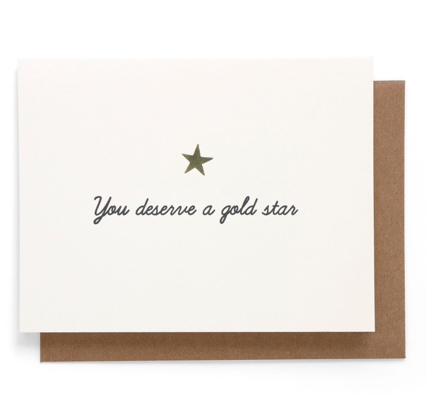 Gold Star Card