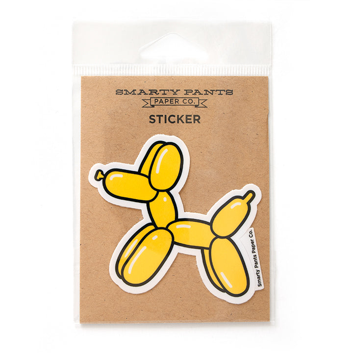 Balloon Dog Sticker – Smarty Pants Paper Co.