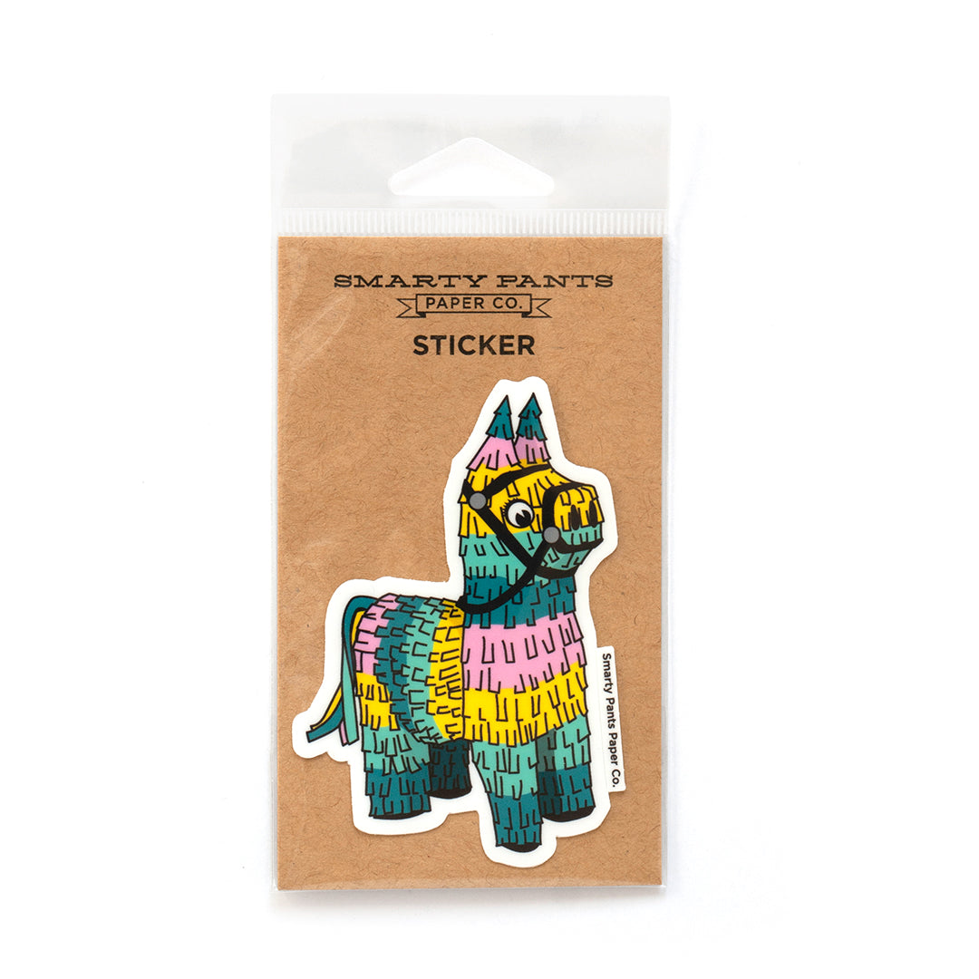Papel de regalo con flecos de piñata Smarty Pants – K. A. Artist Shop