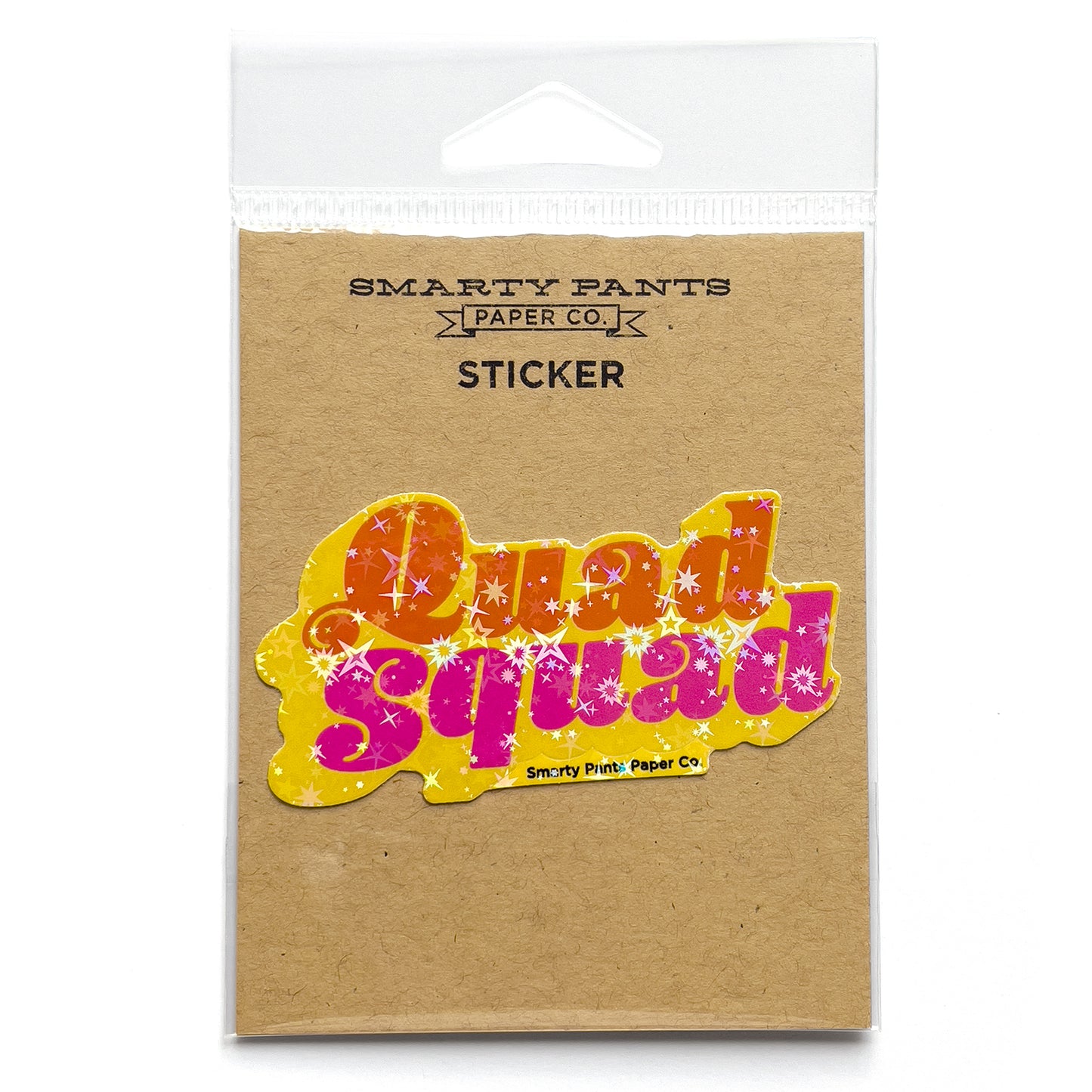 Quad Squad Sticker – Smarty Pants Paper Co.