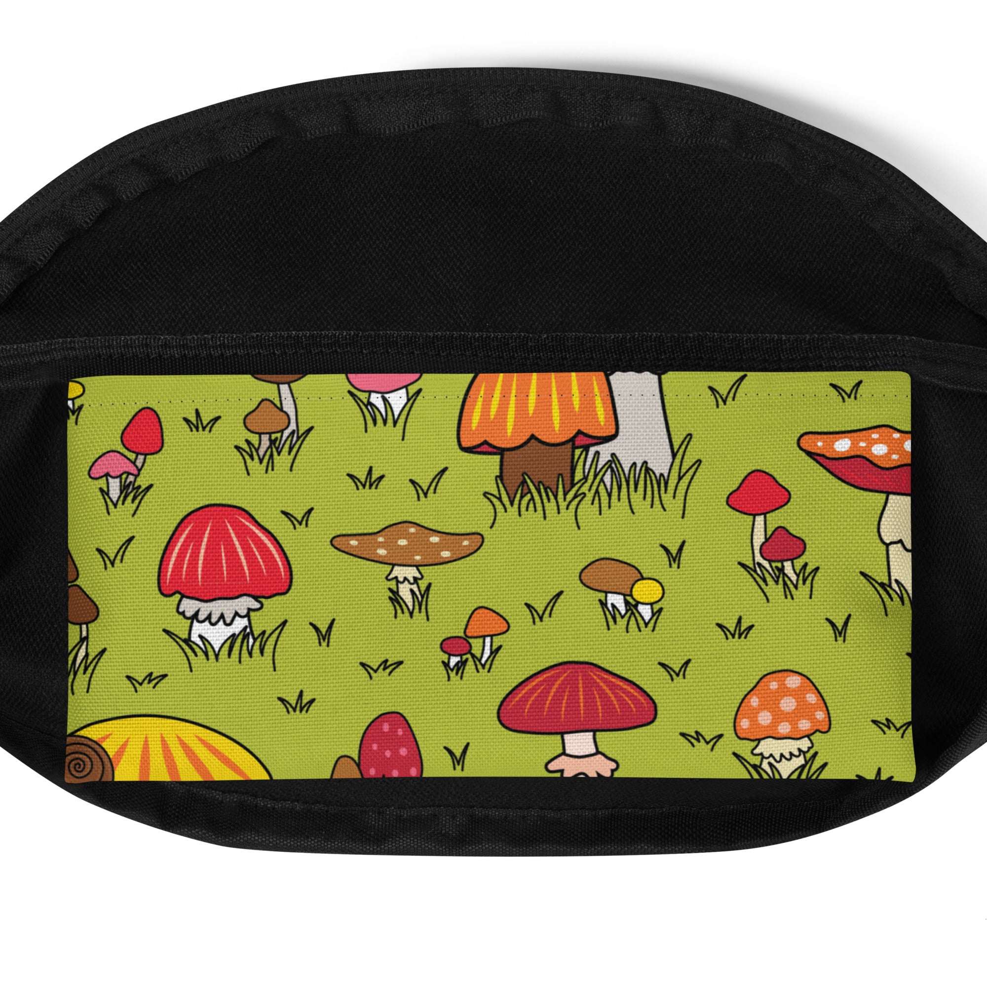 Mushroom & Snail Fanny Pack